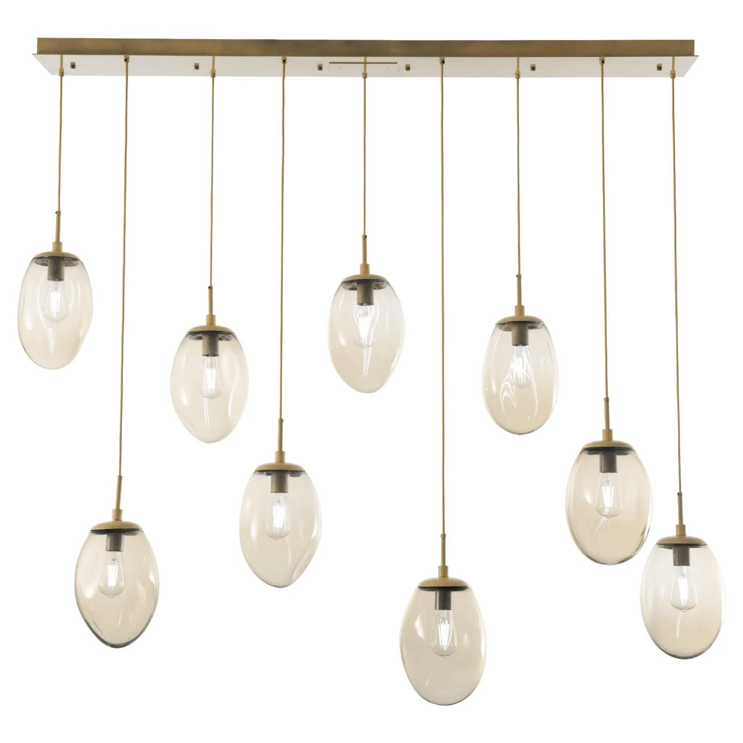 Levi Wilson Nebula 68 Inch 9 Light Linear Suspension Light By Hammerton Studio 9 Levi Wilson Nebula 68 Inch 9 Light Linear Suspension Light By Hammerton Studio - Image 7