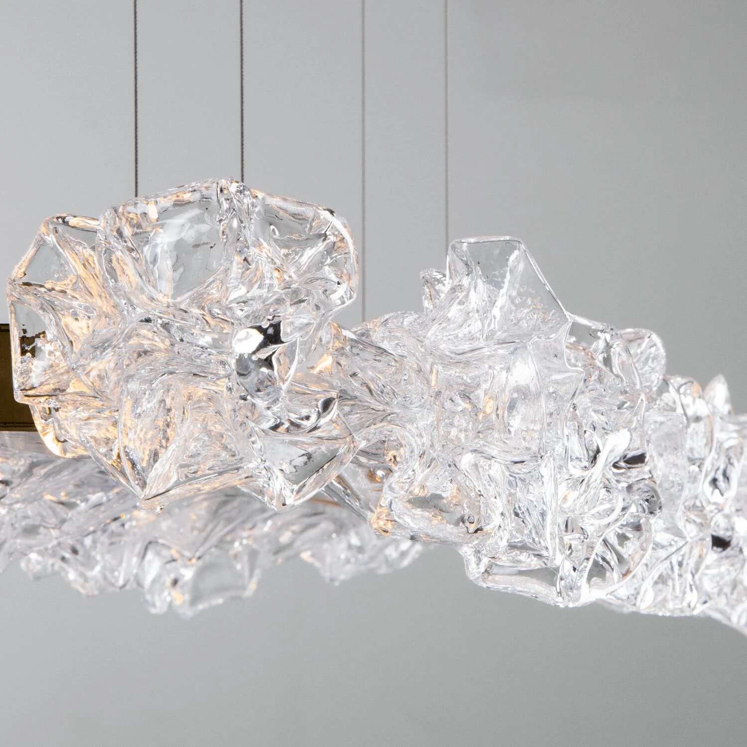 Blossom 60 Inch 24 Light LED Linear Suspension Light By Hammerton Studio 9 Blossom 60 Inch 24 Light LED Linear Suspension Light By Hammerton Studio - Image 7