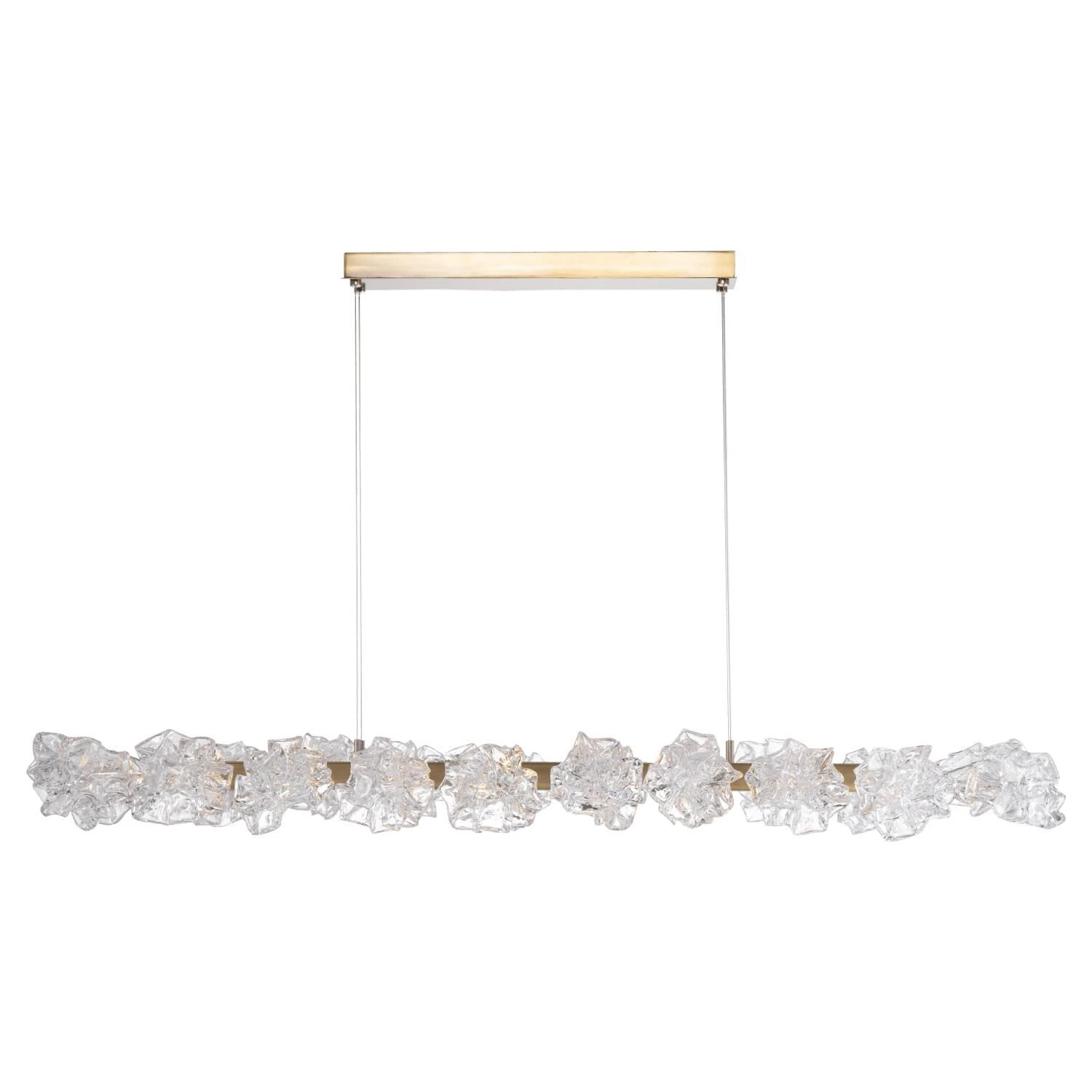 Blossom 60 Inch 24 Light LED Linear Suspension Light By Hammerton Studio 3 Blossom 60 Inch 24 Light LED Linear Suspension Light By Hammerton Studio