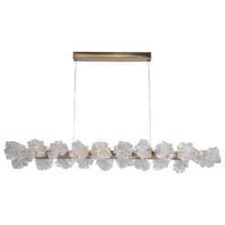 Blossom 60 Inch 24 Light LED Linear Suspension Light By Hammerton Studio 11 Blossom 60 Inch 24 Light LED Linear Suspension Light By Hammerton Studio -Light Bulbs Sales Store Hammerton Studios BlossomPLB0059 60 HB BC 2