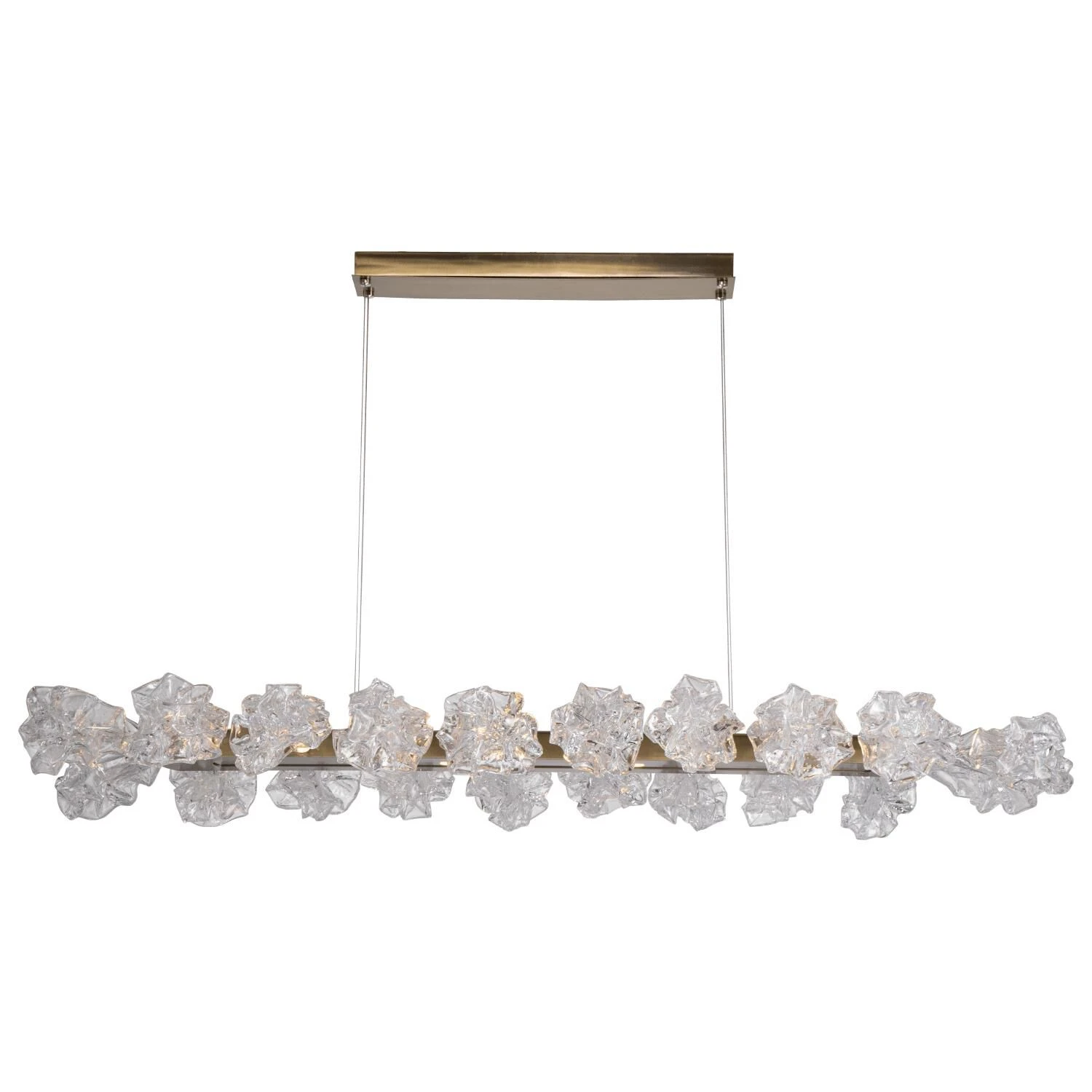 Blossom 60 Inch 24 Light LED Linear Suspension Light By Hammerton Studio 5 Blossom 60 Inch 24 Light LED Linear Suspension Light By Hammerton Studio - Image 3