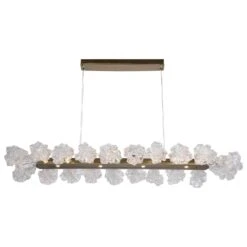 Blossom 60 Inch 24 Light LED Linear Suspension Light By Hammerton Studio 12 Blossom 60 Inch 24 Light LED Linear Suspension Light By Hammerton Studio -Light Bulbs Sales Store Hammerton Studios BlossomPLB0059 60 HB BC 3