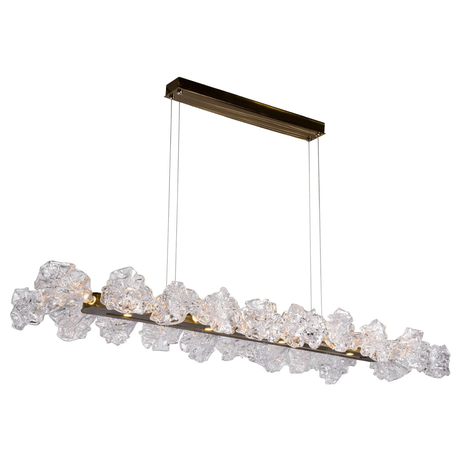 Blossom 60 Inch 24 Light LED Linear Suspension Light By Hammerton Studio 7 Blossom 60 Inch 24 Light LED Linear Suspension Light By Hammerton Studio - Image 5