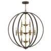 Euclid 36 Inch 12 Light Chandelier By Hinkley Lighting