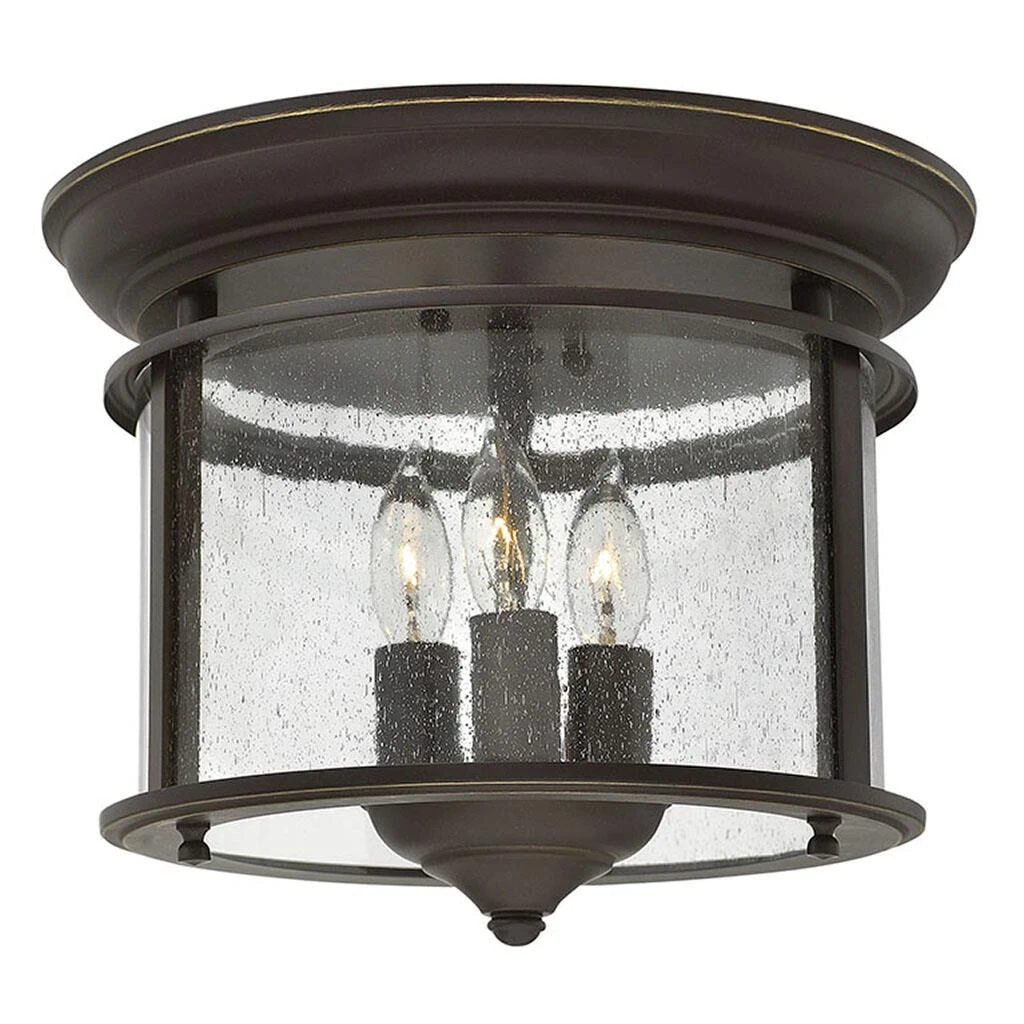 Gentry 11 Inch 3 Light Flush Mount By Hinkley Lighting 5 Gentry 11 Inch 3 Light Flush Mount By Hinkley Lighting - Image 3