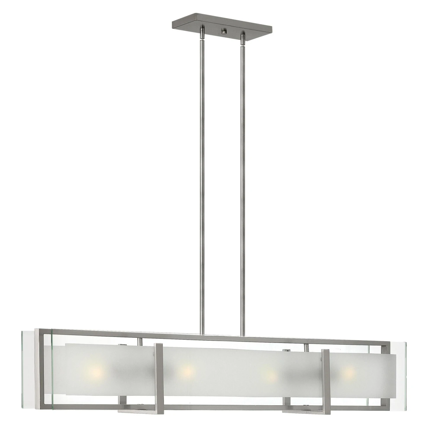 Latitude 42 Inch 4 Light Linear Suspension Light By Hinkley Lighting 8 Latitude 42 Inch 4 Light Linear Suspension Light By Hinkley Lighting - Image 6