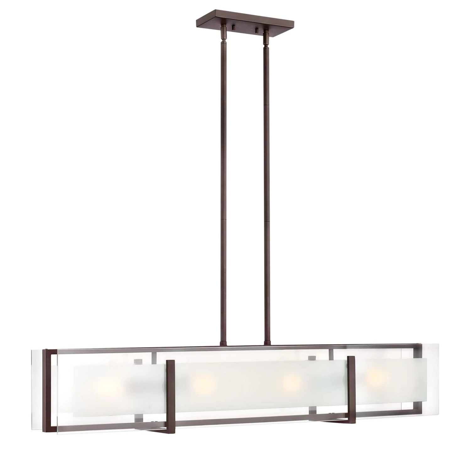 Latitude 42 Inch 4 Light Linear Suspension Light By Hinkley Lighting 4 Latitude 42 Inch 4 Light Linear Suspension Light By Hinkley Lighting - Image 2