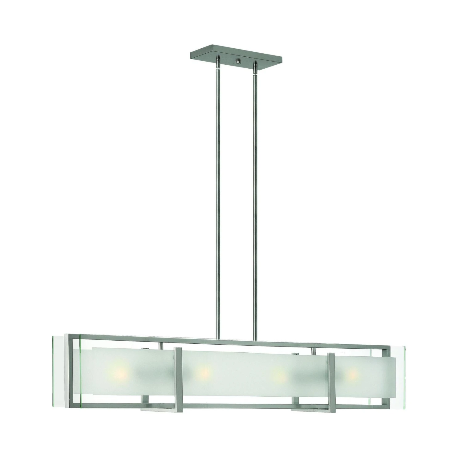 Latitude 42 Inch 4 Light Linear Suspension Light By Hinkley Lighting 3 Latitude 42 Inch 4 Light Linear Suspension Light By Hinkley Lighting