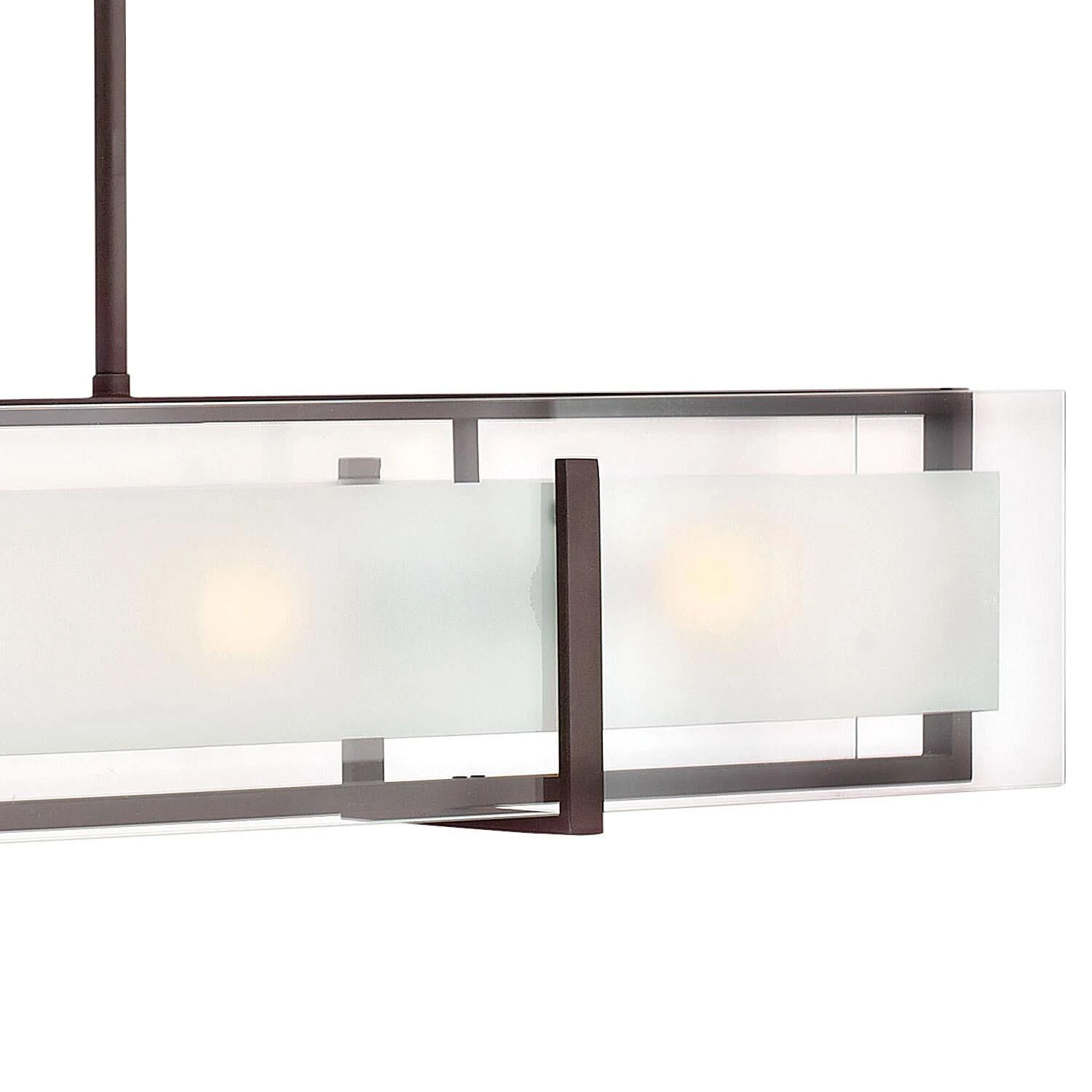 Latitude 42 Inch 4 Light Linear Suspension Light By Hinkley Lighting 6 Latitude 42 Inch 4 Light Linear Suspension Light By Hinkley Lighting - Image 4