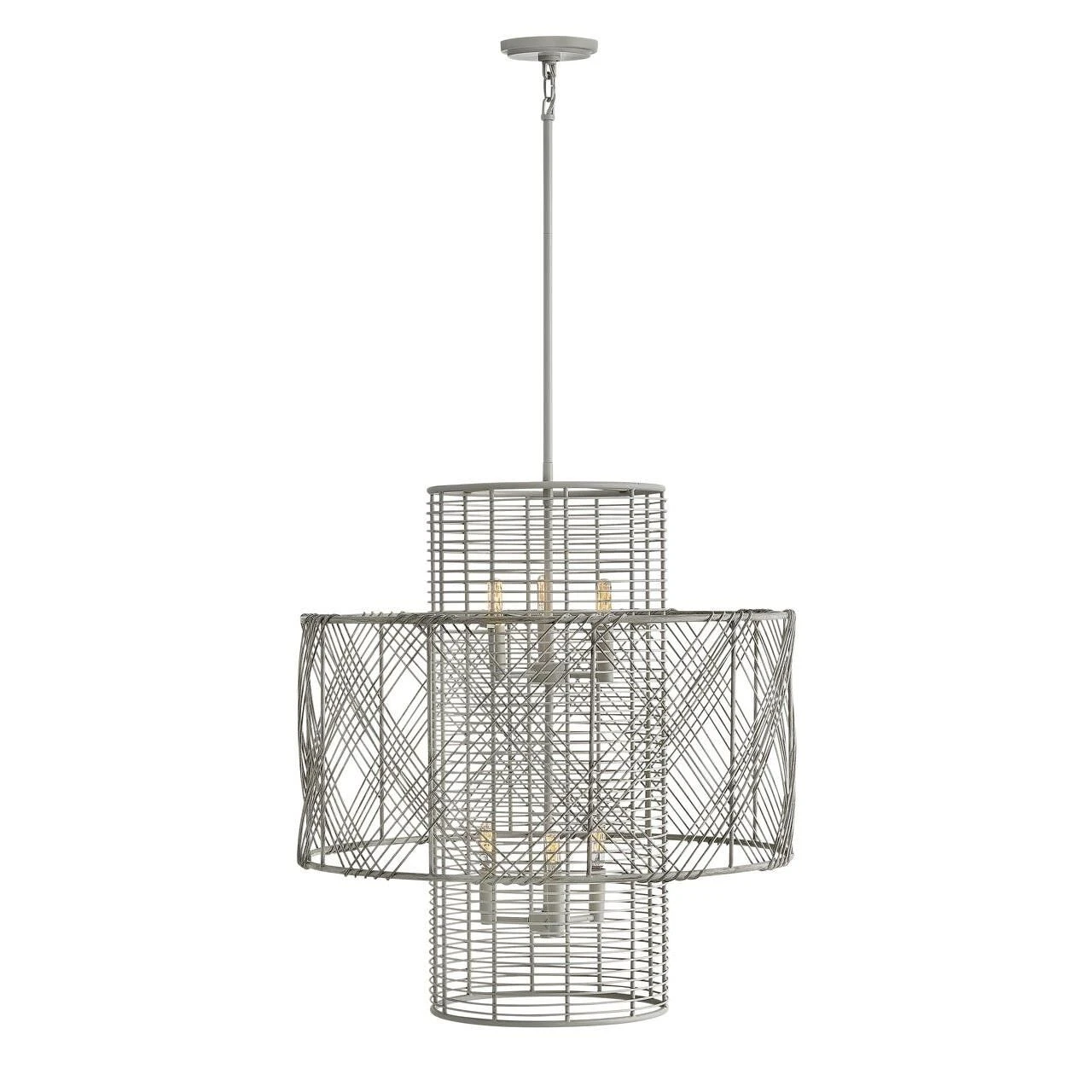 Nikko 26 Inch 6 Light Chandelier By Hinkley Lighting 5 Nikko 26 Inch 6 Light Chandelier By Hinkley Lighting - Image 3