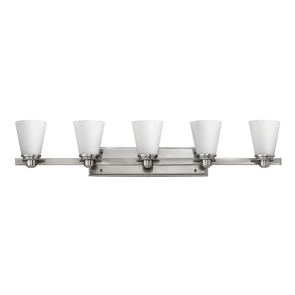 Avon 40 Inch 5 Light Bath Vanity Light By Hinkley Lighting 4 Avon 40 Inch 5 Light Bath Vanity Light By Hinkley Lighting - Image 2