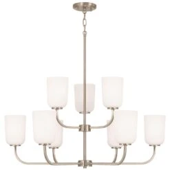Lawson 32 Inch 9 Light Chandelier By Homeplace By Capital Lighting Fixture Company