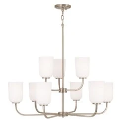 Lawson 32 Inch 9 Light Chandelier By Homeplace By Capital Lighting Fixture Company 25 Lawson 32 Inch 9 Light Chandelier By Homeplace By Capital Lighting Fixture Company -Light Bulbs Sales Store Homeplace by Capital Lighting Fixture Company 448891BN 542 ANGLE