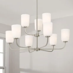 Lawson 32 Inch 9 Light Chandelier By Homeplace By Capital Lighting Fixture Company 23 Lawson 32 Inch 9 Light Chandelier By Homeplace By Capital Lighting Fixture Company -Light Bulbs Sales Store Homeplace by Capital Lighting Fixture Company 448891BN 542 HERO