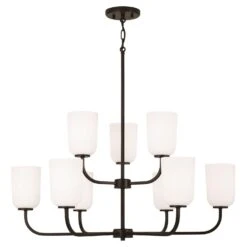 Lawson 32 Inch 9 Light Chandelier By Homeplace By Capital Lighting Fixture Company 19 Lawson 32 Inch 9 Light Chandelier By Homeplace By Capital Lighting Fixture Company -Light Bulbs Sales Store Homeplace by Capital Lighting Fixture Company 448891MB 542