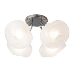 Ume 15 Inch 4 Light Semi Flush Mount By Hubbardton Forge -Light Bulbs Sales Store Hubbardton Forge 121370 1023 02