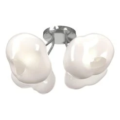 Ume 15 Inch 4 Light Semi Flush Mount By Hubbardton Forge -Light Bulbs Sales Store Hubbardton Forge 121370 1023 04