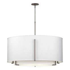 Exos 43 Inch 6 Light Chandelier By Hubbardton Forge -Light Bulbs Sales Store Hubbardton Forge 194642 1064