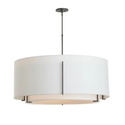 Exos 43 Inch 6 Light Chandelier By Hubbardton Forge