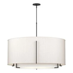 Exos 43 Inch 6 Light Chandelier By Hubbardton Forge -Light Bulbs Sales Store Hubbardton Forge 194642 1173