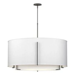 Exos 43 Inch 6 Light Chandelier By Hubbardton Forge -Light Bulbs Sales Store Hubbardton Forge 194642 1208