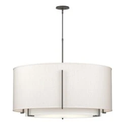 Exos 43 Inch 6 Light Chandelier By Hubbardton Forge -Light Bulbs Sales Store Hubbardton Forge 194642 1209