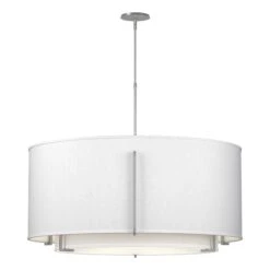 Exos 43 Inch 6 Light Chandelier By Hubbardton Forge -Light Bulbs Sales Store Hubbardton Forge 194642 1244