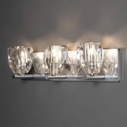 Gatsby 21 Inch 3 Light Bath Vanity Light By Hubbardton Forge -Light Bulbs Sales Store Hubbardton Forge 201322 1004 BB
