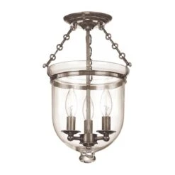 Hampton 10 Inch 3 Light Semi Flush Mount By Hudson Valley Lighting 17 Hampton 10 Inch 3 Light Semi Flush Mount By Hudson Valley Lighting -Light Bulbs Sales Store Hudson Valley Lighting 251 HN C1 800