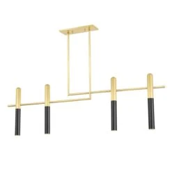 Thurston 56 Inch 4 Light LED Linear Suspension Light By Hudson Valley Lighting