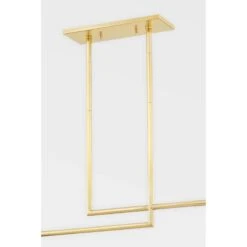 Thurston 56 Inch 4 Light LED Linear Suspension Light By Hudson Valley Lighting -Light Bulbs Sales Store Hudson Valley Lighting 2557 AOB BB 03