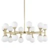 Astoria 36 Inch 20 Light LED Chandelier By Hudson Valley Lighting