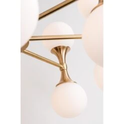 Astoria 36 Inch 20 Light LED Chandelier By Hudson Valley Lighting -Light Bulbs Sales Store Hudson Valley Lighting 3320 AGB Astoria 009