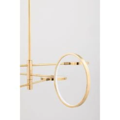 Hudson Valley Saturn 44 Inch 6 Light LED Chandelier By Hudson Valley Lighting 14 Hudson Valley Saturn 44 Inch 6 Light LED Chandelier By Hudson Valley Lighting -Light Bulbs Sales Store Hudson Valley Lighting 4106 AGBBB2