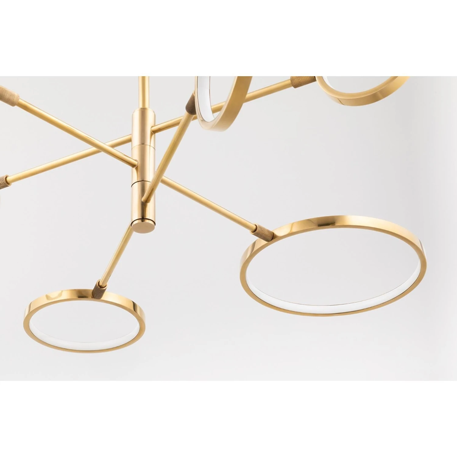 Hudson Valley Saturn 44 Inch 6 Light LED Chandelier By Hudson Valley Lighting 9 Hudson Valley Saturn 44 Inch 6 Light LED Chandelier By Hudson Valley Lighting - Image 7