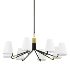 Stanwyck 40 Inch 8 Light Chandelier By Hudson Valley Lighting