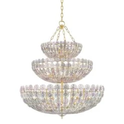Floral Park 34 Inch 24 Light Chandelier By Hudson Valley Lighting