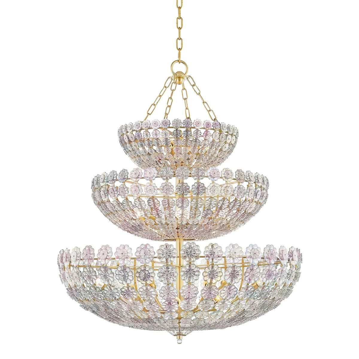 Floral Park 34 Inch 24 Light Chandelier By Hudson Valley Lighting 3 Floral Park 34 Inch 24 Light Chandelier By Hudson Valley Lighting