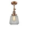 Bruno Marashlian Chatham 6 Inch 1 Light Semi Flush Mount By Innovations Lighting