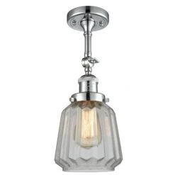 Bruno Marashlian Chatham 6 Inch 1 Light Semi Flush Mount By Innovations Lighting -Light Bulbs Sales Store Innovations Lighting 201F PC G142 LED