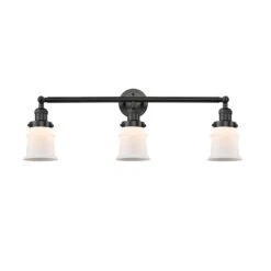 Bruno Marashlian Small Canton 30 Inch 3 Light Bath Vanity Light By Innovations Lighting 25 Bruno Marashlian Small Canton 30 Inch 3 Light Bath Vanity Light By Innovations Lighting -Light Bulbs Sales Store Innovations Lighting 205 BK G181S NEW