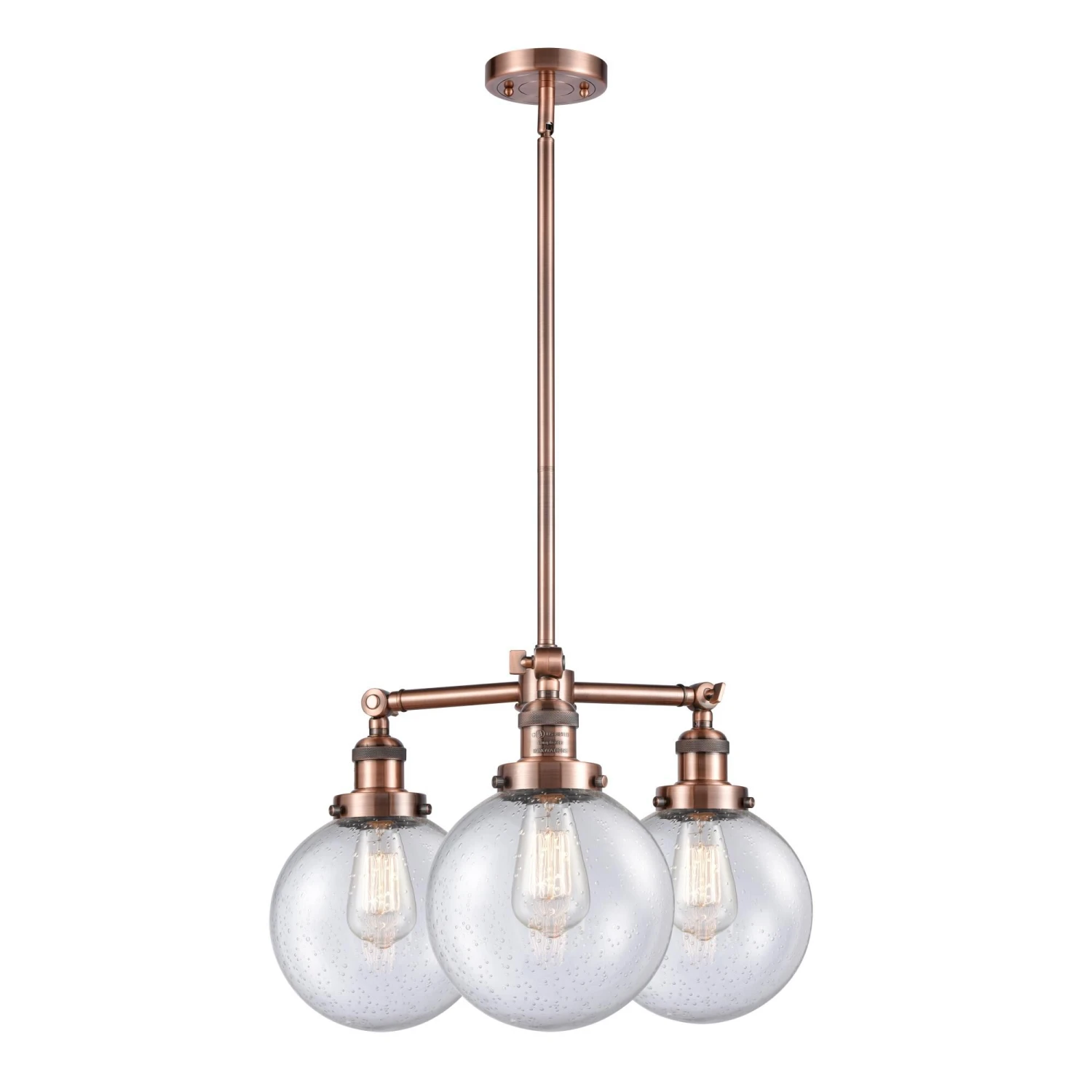 Bruno Marashlian Beacon 22 Inch 3 Light Mini Chandelier By Innovations Lighting 16 Bruno Marashlian Beacon 22 Inch 3 Light Mini Chandelier By Innovations Lighting - Image 14