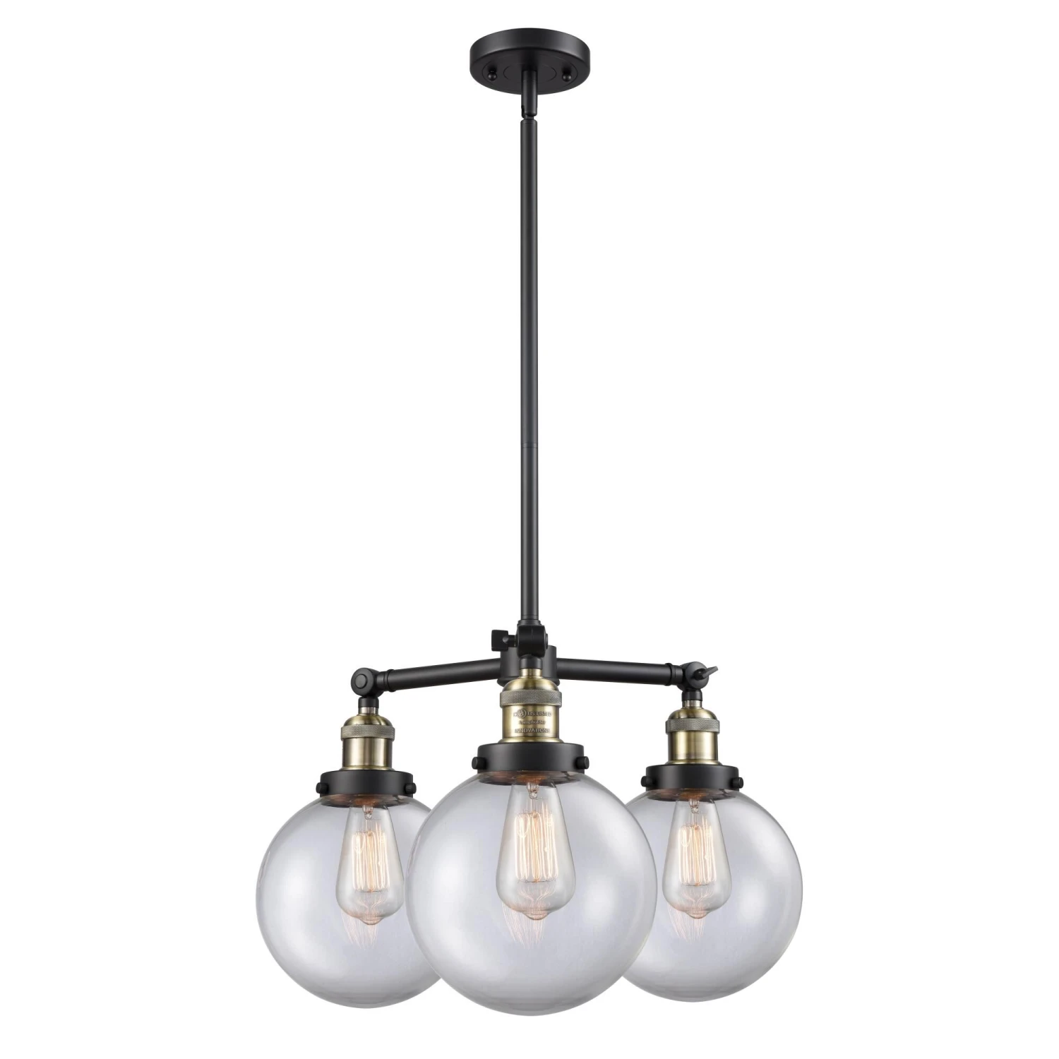 Bruno Marashlian Beacon 22 Inch 3 Light Mini Chandelier By Innovations Lighting 20 Bruno Marashlian Beacon 22 Inch 3 Light Mini Chandelier By Innovations Lighting - Image 18
