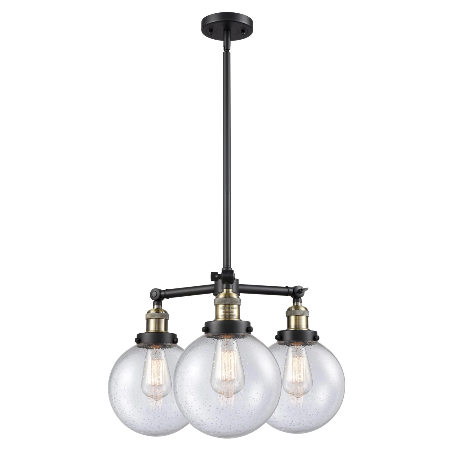 Bruno Marashlian Beacon 22 Inch 3 Light Mini Chandelier By Innovations Lighting 4 Bruno Marashlian Beacon 22 Inch 3 Light Mini Chandelier By Innovations Lighting - Image 2