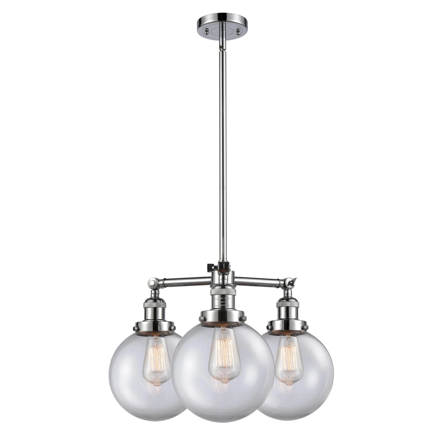 Bruno Marashlian Beacon 22 Inch 3 Light Mini Chandelier By Innovations Lighting 7 Bruno Marashlian Beacon 22 Inch 3 Light Mini Chandelier By Innovations Lighting - Image 5