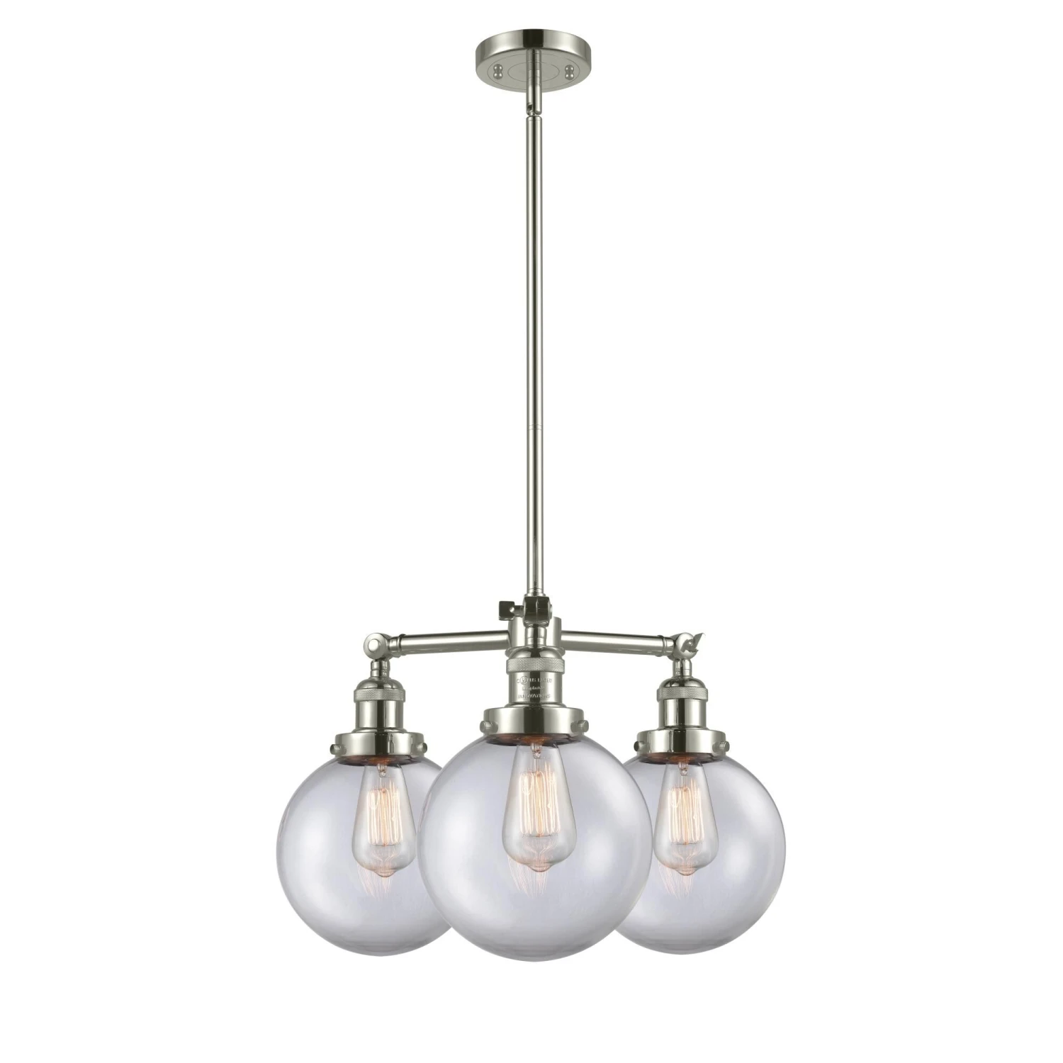 Bruno Marashlian Beacon 22 Inch 3 Light Mini Chandelier By Innovations Lighting 14 Bruno Marashlian Beacon 22 Inch 3 Light Mini Chandelier By Innovations Lighting - Image 12