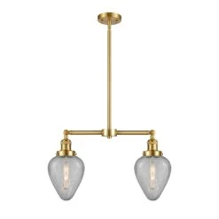 Bruno Marashlian Geneseo 21 Inch 2 Light Linear Suspension Light By Innovations Lighting