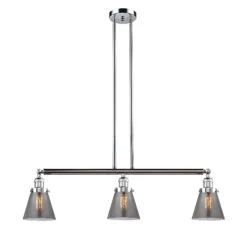 Bruno Marashlian Small Cone 38 Inch 3 Light Linear Suspension Light By Innovations Lighting -Light Bulbs Sales Store Innovations Lighting 213 PC G63 NEW