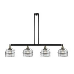 Bruno Marashlian Large Bell Cage 52 Inch 4 Light Linear Suspension Light By Innovations Lighting 18 Bruno Marashlian Large Bell Cage 52 Inch 4 Light Linear Suspension Light By Innovations Lighting -Light Bulbs Sales Store Innovations Lighting 214 BAB G74 CE NEW