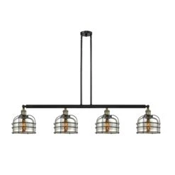 Bruno Marashlian Large Bell Cage 52 Inch 4 Light Linear Suspension Light By Innovations Lighting 17 Bruno Marashlian Large Bell Cage 52 Inch 4 Light Linear Suspension Light By Innovations Lighting -Light Bulbs Sales Store Innovations Lighting 214 BAB G78 CE NEW